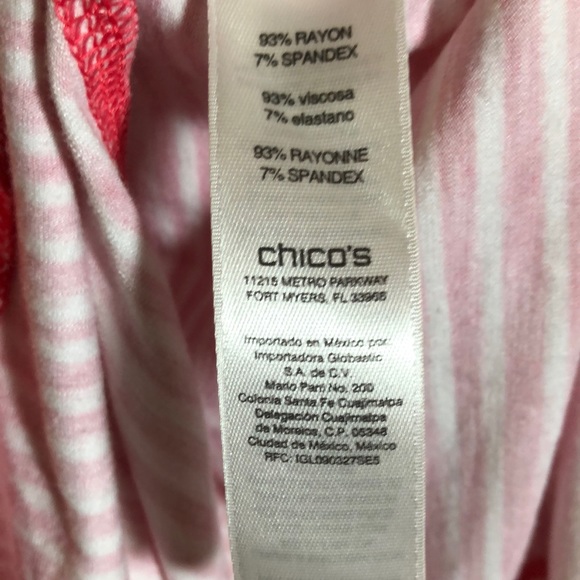 Chico’s Zenergy Blouse size 1P - Picture 8 of 8